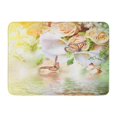 thumbnail image 1 of LADDKE Bouquet for The Bride of Yellow Roses and White Calla Lilies Butterfly Doormat Floor Rug Bath Mat 23.6x15.7 inch, 1 of 1
