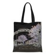 thumbnail image 1 of LADDKE Canvas Tote Bag Urban Short North Arches By Columbus Ohio Scenes Street Reusable Handbag Shoulder Grocery Shopping Bags, 1 of 1