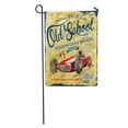 thumbnail image 1 of LADDKE Retro Vintage Race Car for Old School Motorcycle Sign Auto Speed Garden Flag Decorative Flag House Banner 28x40 inch, 1 of 2