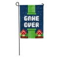 thumbnail image 1 of LADDKE Video Pixel Game Over Interface Fungus Colorful Videogame Console Cloud Garden Flag Decorative Flag House Banner 12x18 inch, 1 of 2