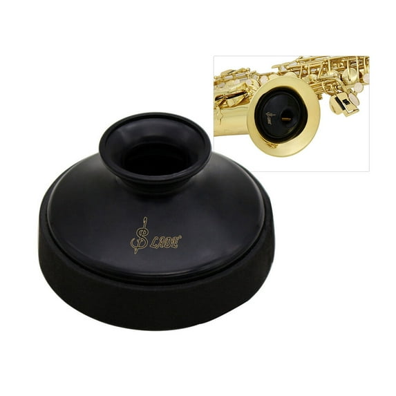 LADE Light-weight ABS Mute Silencer for Alto Saxophone Sax