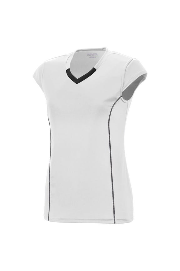 LADIES BLASH JERSEY WHI/BLK S