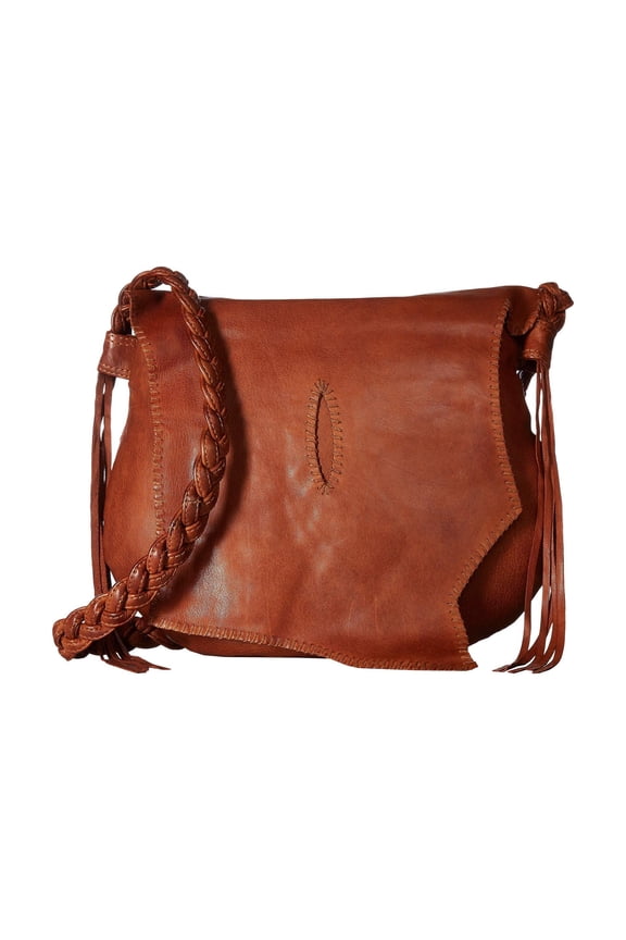 Scully B182-HB-ONE Canyon Muse Leather Saddle Bag Womens Handbag - One Size