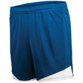 thumbnail image 1 of HIGH FIVE LADIES STAMFORD SOCCER SHORTS, L, ROYAL/WHITE, 1 of 1