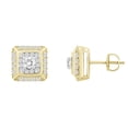 thumbnail image 1 of Bellano Women's Stud Earrings 1.00CT Round Diamond 10K Yellow Gold, 1 of 1
