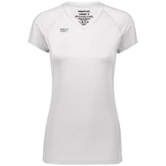LADIES TRUHIT SHORT SLEEVE JERSEY, M, WHITE