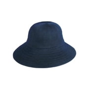 LADIES' WIDE BRIM SUNBLOCK HAT, Navy