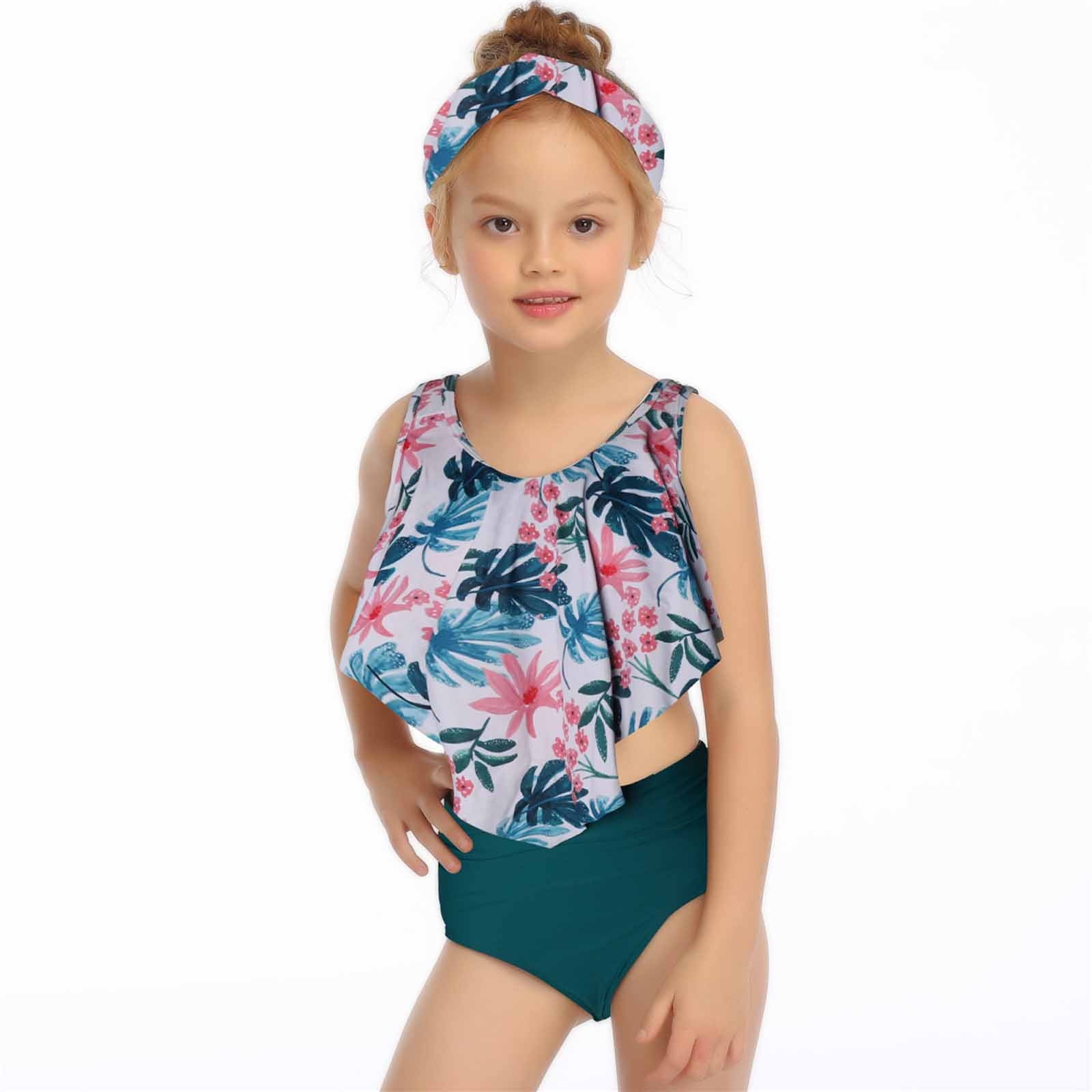 LADIGASU Swim Suits for Women 2025,Swimwear ParentChild OutfitMother Daughter Swimsuit Set