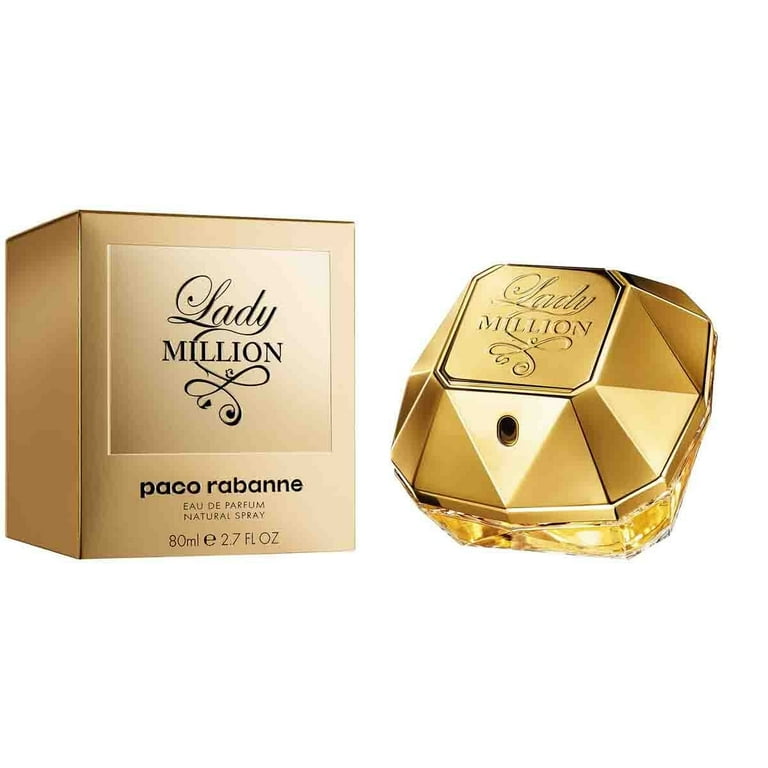 Lady Million Eau De Parfum Spray By Paco Rabanne - 2.7 oz Lady Million Eau De Parfum Spray By Paco Rabanne - 2.7 oz