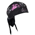 thumbnail image 1 of LADY RIDER STUD - High Quality Micro-Fiber & Mesh Lining Bikers HEADWRAP, 1 of 5
