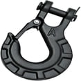 thumbnail image 1 of LADYGYM 1/4" Forged Alloy Steel Clevis Slip Hook with Safety Latch, Heavy Duty Winch Hook 11900Lbs Load Capacity for Truck Trailer Tow Chain Winch Cable Ropes (Matte Black), 1 of 7