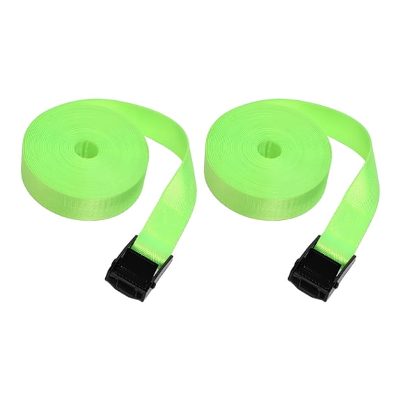 LADYGYM 2026 New 2 Multifunctional Car Roof Rack Tie Down Straps Heavy Duty Belts for Motorcycles Fluorescent Green for Vehicles,Motorcycles,Trucks,Outdoor Use,Cargo Securing,Roof Racks,Travel