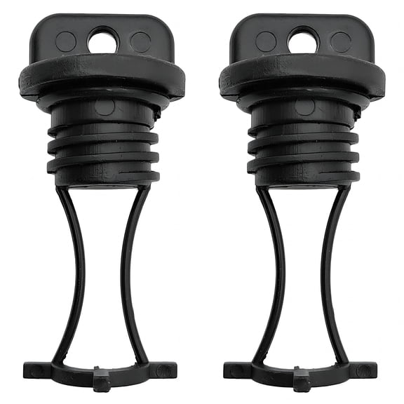 LADYGYM 2026 New 2 Pcs Kayak Drain Plugs Thread Hull Drain Suit Scupper for Kayaks Canoes Boats for Kayaking,Fishing,Boating,Water Sports