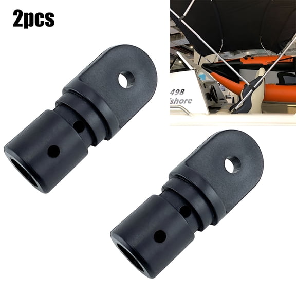 LADYGYM 2026 New 2Pcs Nylon Boat Inside Eye End Bimini Top Fitting Hardware Access Parts, for Boat Covers, Marine Accessories, Outdoor Equipment, Watercraft Maintenance, Diy Boat Repairs
