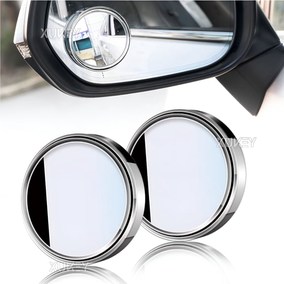 LADYGYM 2026 New 2X Blind Spot Mirrors Round Hd Glass Convex 360 Side Rear View Mirror for Car