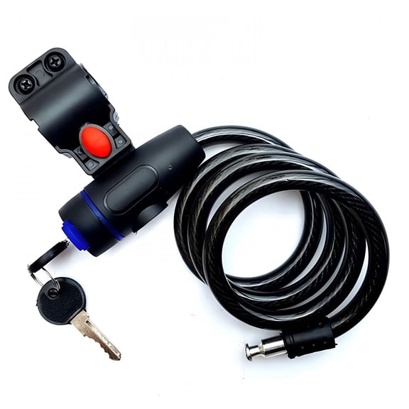 LADYGYM 2026 New Anti Theft Bike Lock, Security Chain, Key Lock, 2.78 Foot X 3/8 Inch, for Bikes, Containers, Trailers, Atv'S, Motorcycles and Personal/Industrial Property