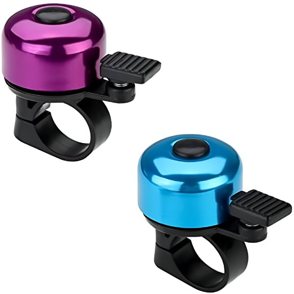 LADYGYM 2026 New Bike Bell Bicycle Bell Crisp Sound for Adults Kids Boys Girls for Commuting, Mountain Biking, Road Cycling, Park Rides, Family Cycling