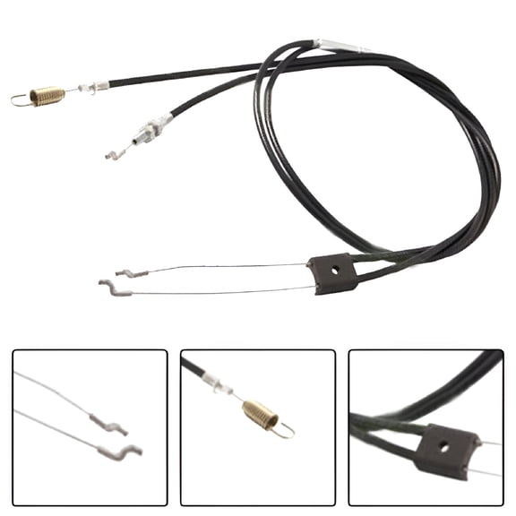 LADYGYM 2026 New Bowden Cable Set: Throttle Cable and Clutch Cable for Lawn Mower, Garden Tractor, Go-Kart, Small Engine, Outdoor Equipment