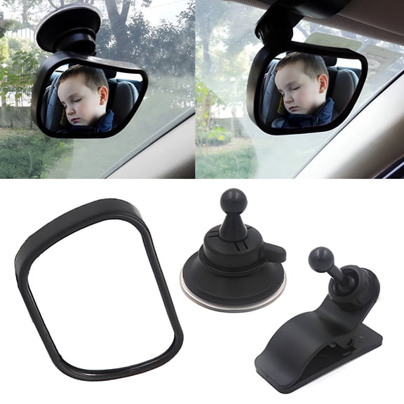LADYGYM 2026 New Car Mirror Baby Child Rear Back Seat Safety Mirror with Clear Glass Shatterproof and Safe Car Seat Mirror for Baby Rear Facing for Driving,Travel,Commuting,Road Safety
