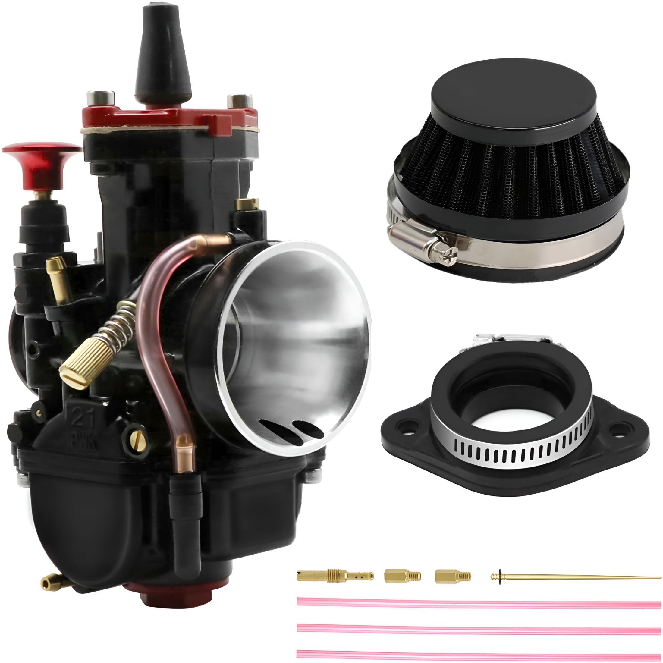 LADYGYM 2026 New Carburetor 21 24 26 28 30 32 34Mm Racing Carb Kits ...