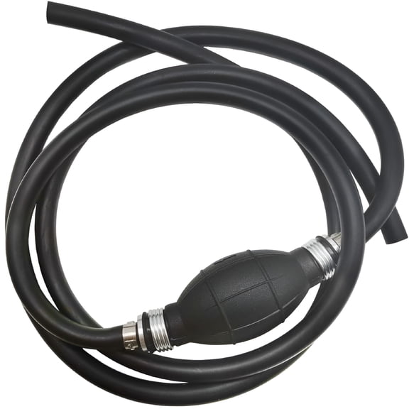 LADYGYM 2026 New Fuel Line Assembly,5/16" Hose Line Marine Outboard Boat Motor Rvs Fuel Assembly with Primer Bulb Steel Hose Clamps 6Ft