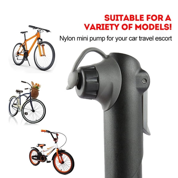 LADYGYM 2026 New Portable Bicycle Pump Bike Cycle Frame Hand Pump with Air Gauge Presta for Road Cycling,Mountain Biking,Commuting,Travel