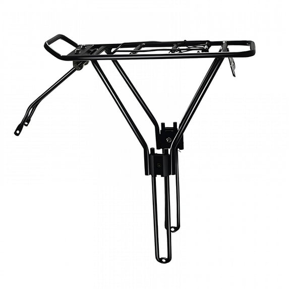 LADYGYM 2026 New Rear Bike Rack, Rear Cargo Rack, Sturdy Aluminum Alloy Carrier Rack, Frame Mounted Rear Luggage Rack Bike Rear Rack