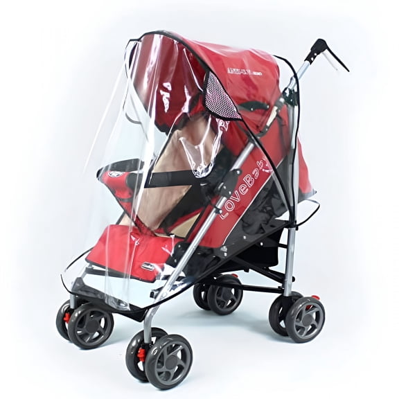 LADYGYM 2026 New Stroller Rain Cover Universal Waterproof Baby Stroller Cover,Rain Cover for Stroller,Jogging Stroller Rain Cover,Pushchairs Stroller Weather Shield for Wind Snow Dust