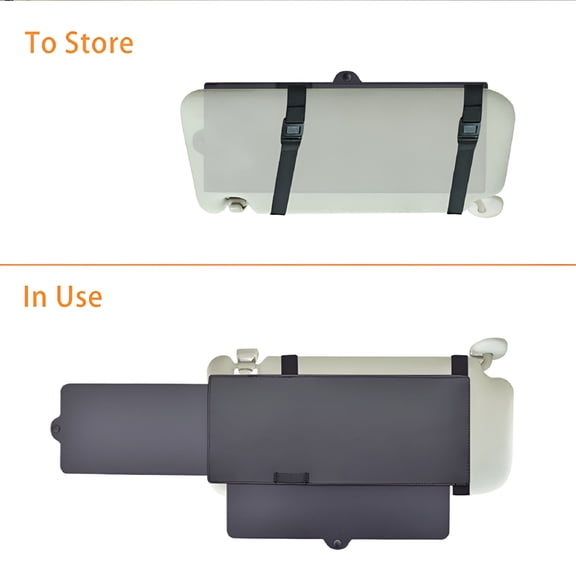 LADYGYM 2026 New Sun Visor Extender for Cars,Sun Visor Extender Attachment for Car Visor,Automotive Interior Sun Protection,Car Window Sunshade and Uv Rays Blocker for Cars,Trucks,Suvs,Vans