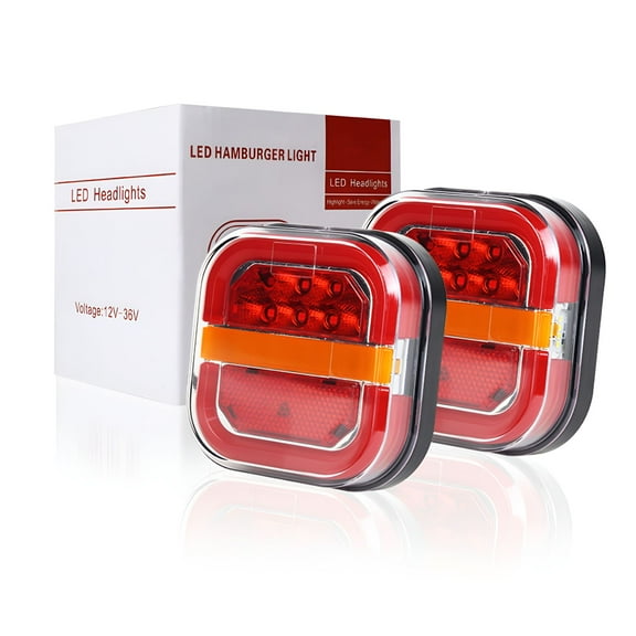 LADYGYM 2026 New Wireless Brake Lights for Trailer,New Wireless Trailer Lights for Towing,Magnetic Wireless Led Trailers Rear Lights Kit with Brake and Turn Signals,Waterproof