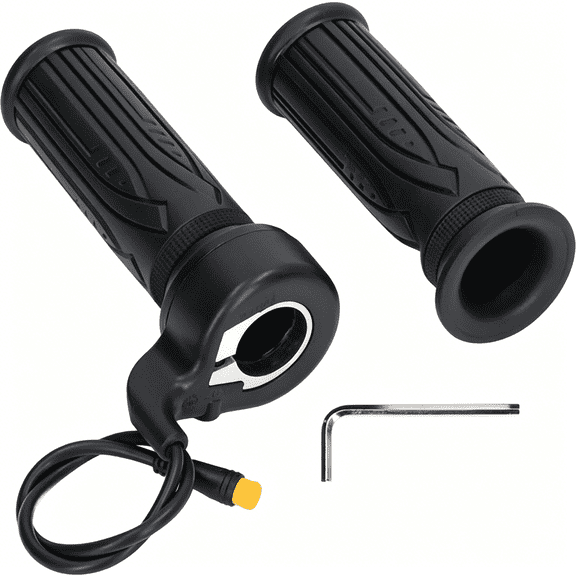LADYGYM 20X Full Twist Throttle,Stable Throttle,Electric Bike Throttle,Full Twist Throttle Ebike for Scooters and Electric Bicycles with Waterproof Connector