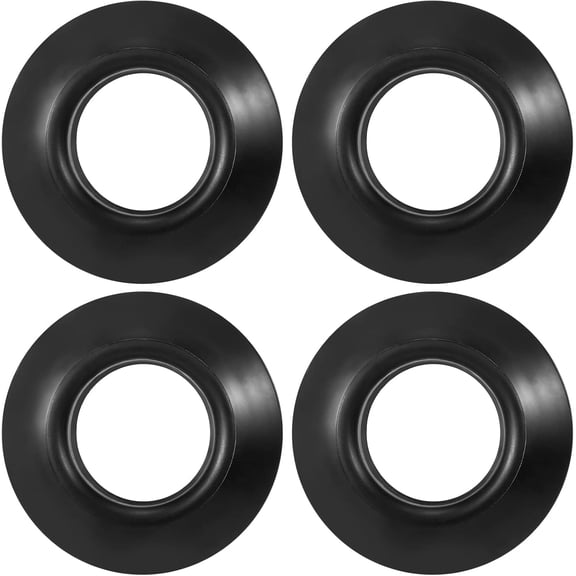 LADYGYM 4Pcs Universal Kayak Paddle Drip Rings, Anti Slip Rubber Material with Water Storage Space, for Kayak Canoe Paddles Shaft Diameter 1.06 to 1.10"Es Kayak Paddle Drip Rings