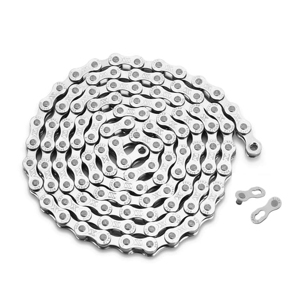 LADYGYM 6/7/8 Speed Bike Chain 1/2 X 3/32 Inch 116 Links Chains