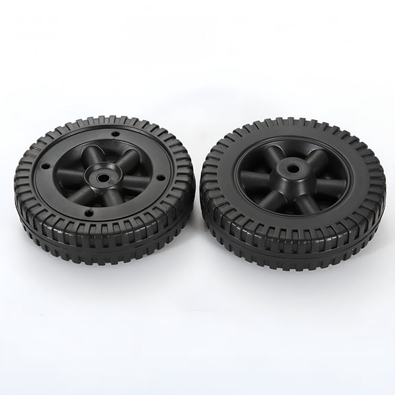 LADYGYM 6 Inch BBQ Grill Wheels Replacement, 2-Pack Hand Truck