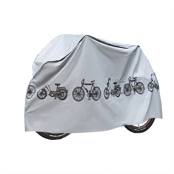 LADYGYM Bike Cover Rainproof and UV-Resistant, Outdoor Bicycle Storage Protector with Elastic Hem, Fits Most Bikes E-Bikes Scooters and Furniture