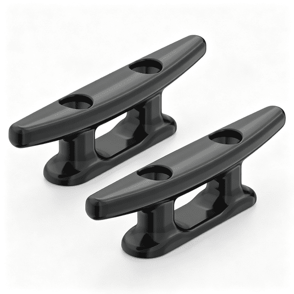 LADYGYM Boat Cleat Black Nylon Dock Cleat Kayak Cleat,3",4",5",6",8"-Boat Cleats (Choose Size&Qty)