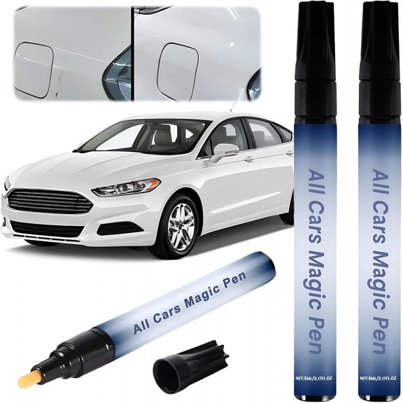 LADYGYM Car Scratch Remover Pen Quick & Easy Paint Repair for All Vehicles, Fix Scratches, Chips & Scuffs Instantly, Waterproof & UV Resistant Touch-Up Pen, Fits All Car Colors