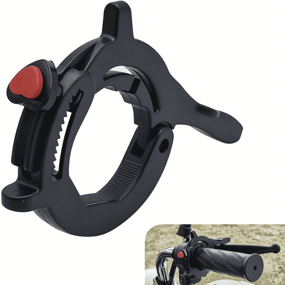 LADYGYM Motorcycle Cruise Control,Throttle Lock Cruise Control Assist,Throttle with Cruise Control Button,Universal for Most Motorcycles and Electric Vehicles (Black)
