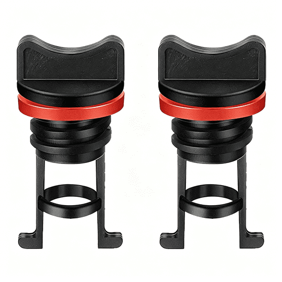 LADYGYM Nylon Kayak Drain Plug Kit,Boat Drain Plug Kit Replacement for Ocean Stream Kayak Dinghy Canoe Boat (2Pcs