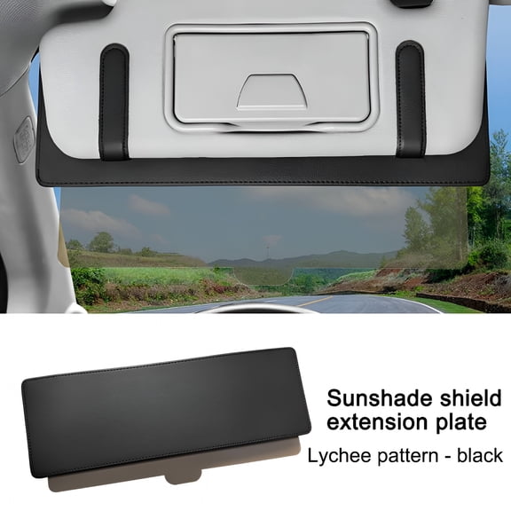 LADYGYM Sun Visor Extender for Car Anti Glare Sunvisor Extension Shade Attachment