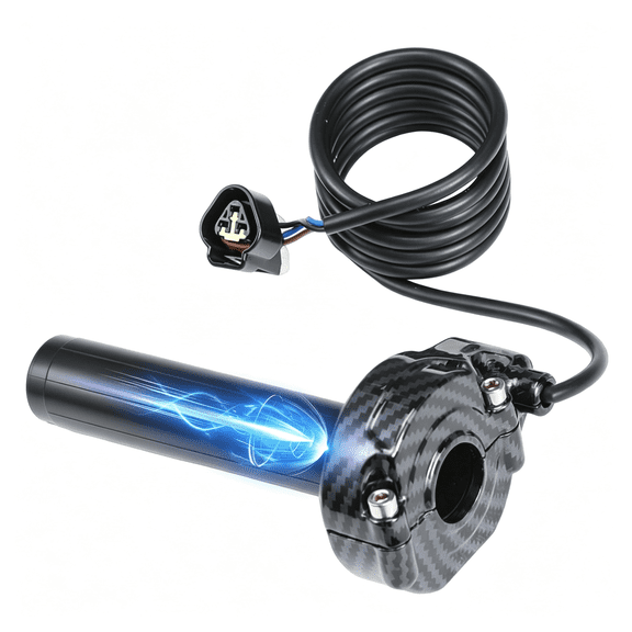 LADYGYM Throttle Handle Compatible with Electric, Dirt Bike Full Twist for Light Bee S/X X160