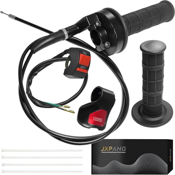 LADYGYM Universal Mini Bike Throttle Assembly & Cable Kit | Direct Replacement for 212Cc/196Cc Engines | Fits Most 7/8" Handlebar Mini Bikes with Cruise Control