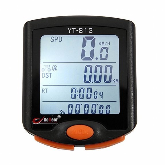 LADYGYM Wireless Bicycle Speedometer, Cycling Computer with Cadence Sensor