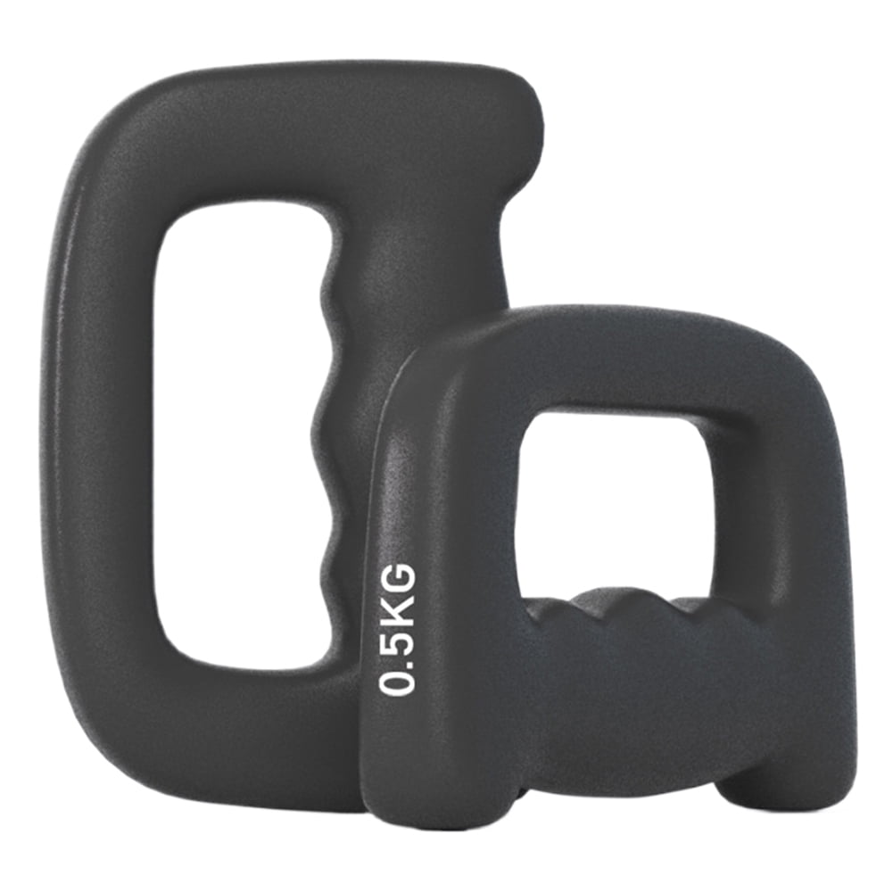 LAFANG 2Pcs Dumbbell Hand Weight Ergonomic D Shaped Gymnastics Hand
