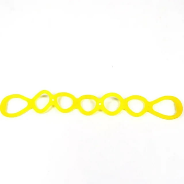 LAFANG 7 Ring Stretch Resistance Band Leg Hand Yoga Stretch Band