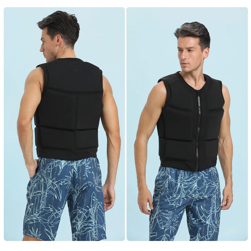 LAFANG Adults Life Jacket Neoprene Safety Life Vest Water Sports Ski