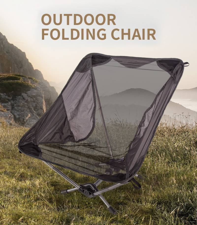 LAFANG Camping Chair Low Profile Folding Chair Camping Beach Picnic