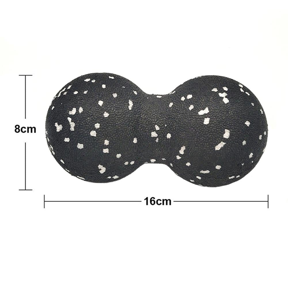 LAFANG EPP Lacrosse Myofascia Ball Peanut Massage Ball High Density