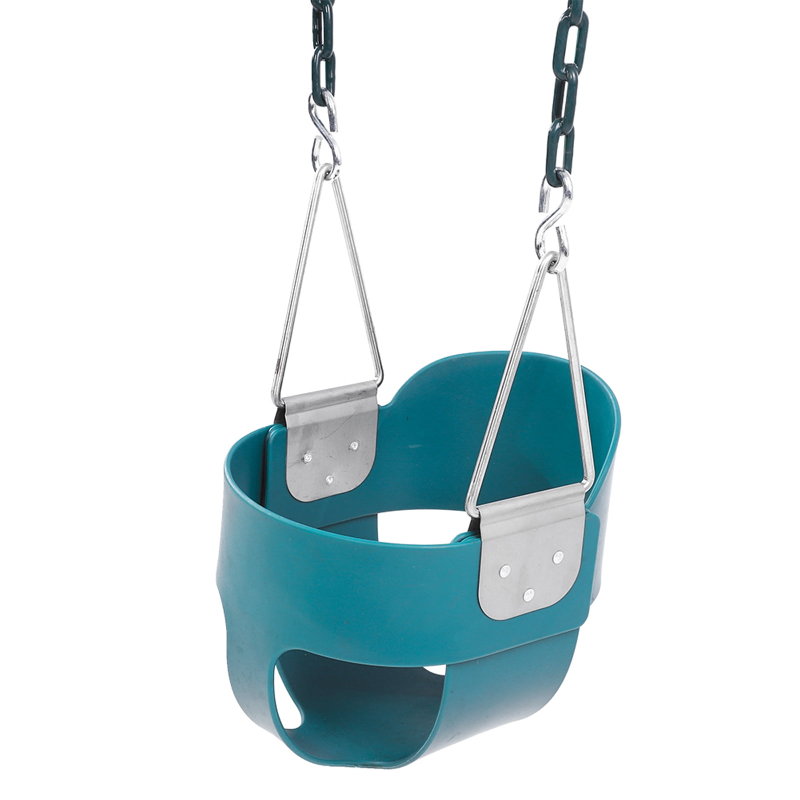 LAFANG Fully Assembled High Back Full Bucket Toddler Game Swing Seat