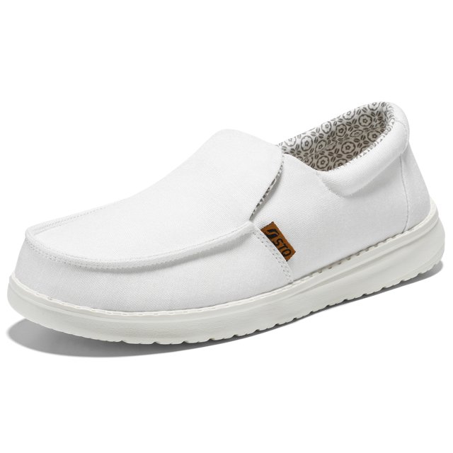 LAFANG Slip on Boat Shoes Women Orthopedic Casual Loafers with Arch